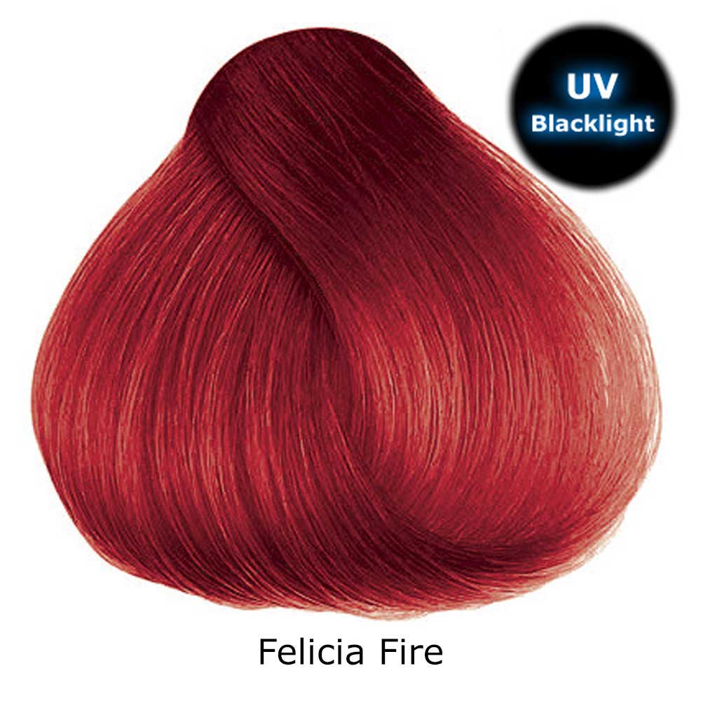 Hermans Amazing Haircolor - Felicia Fire UV Semi permanente haarverf - Rood